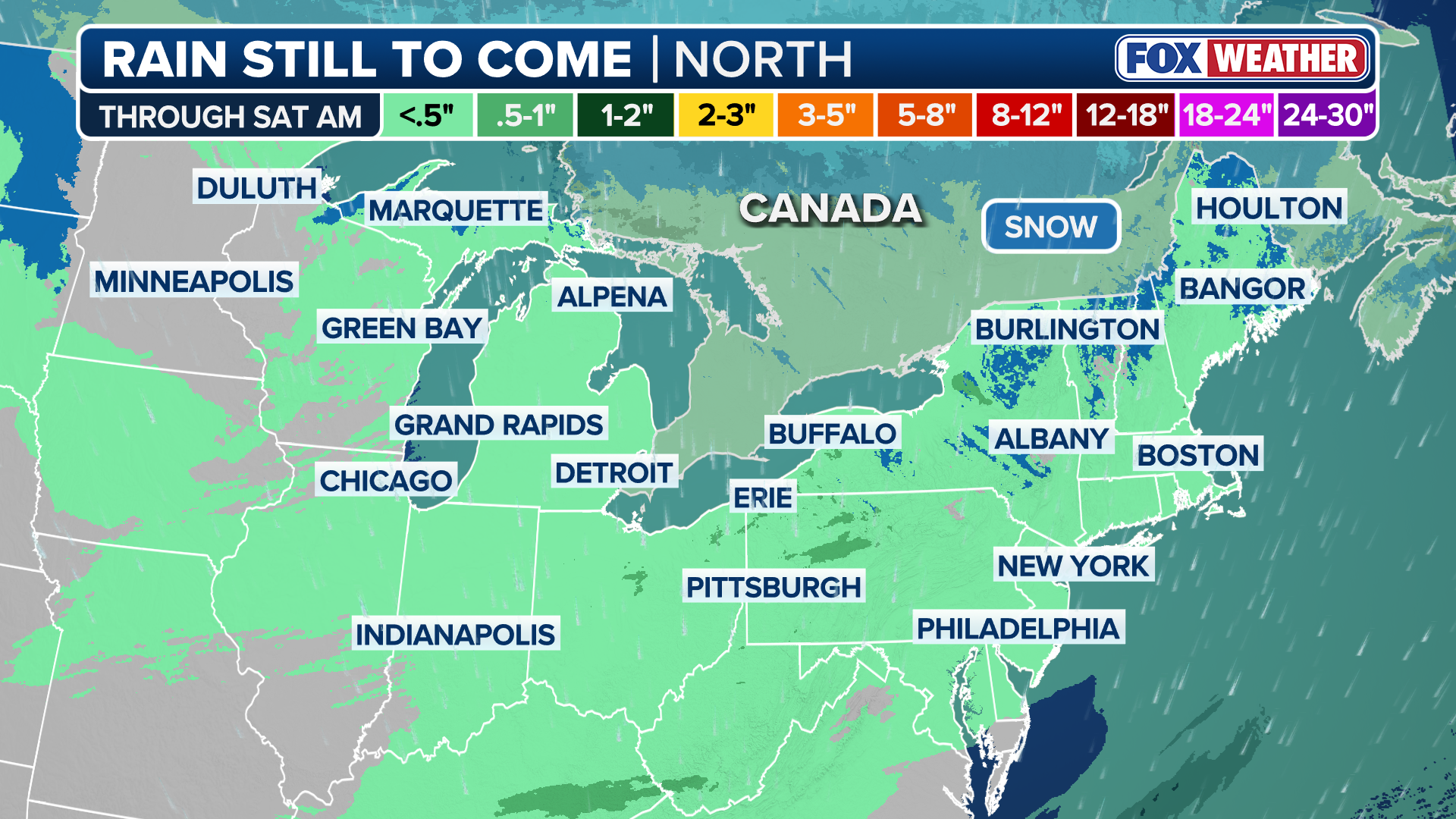 Storms barrel across Great Lakes with another fastmoving system